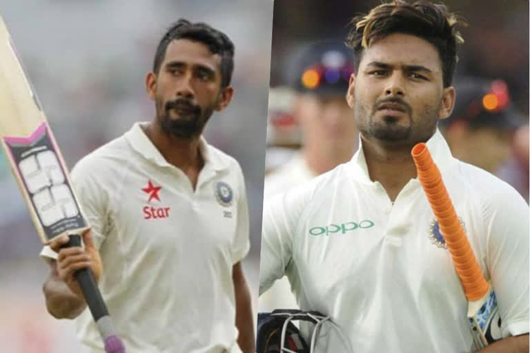 Saha, Pant are in good form so it will be a tough call for management