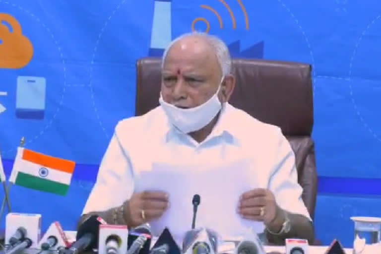 Chief Minister B.S. Yediyurappa