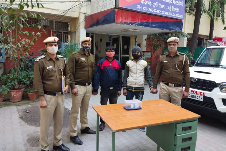 Sunlight Colony Police of Delhi arrested two miscreants who injured their own partner