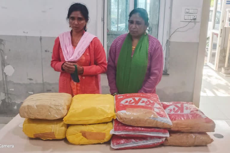 Two women peddlers arrested with 18 kg ganja in Telangana