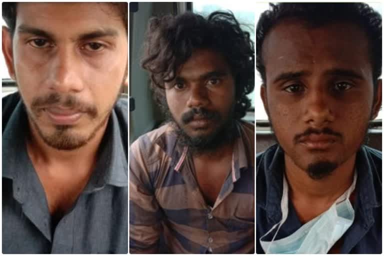 கோவையில் பிரபல ரவுடி கொலை  Famous rowdy murdered in Coimbatore  rowdy murdered in Coimbatore  Three Arrested For Murdering Rowdy in Coimbatore  Coimbatore Muder Cases  கோவையில் ரவுடி கொலை  கோவை கொலை வழக்குகள்