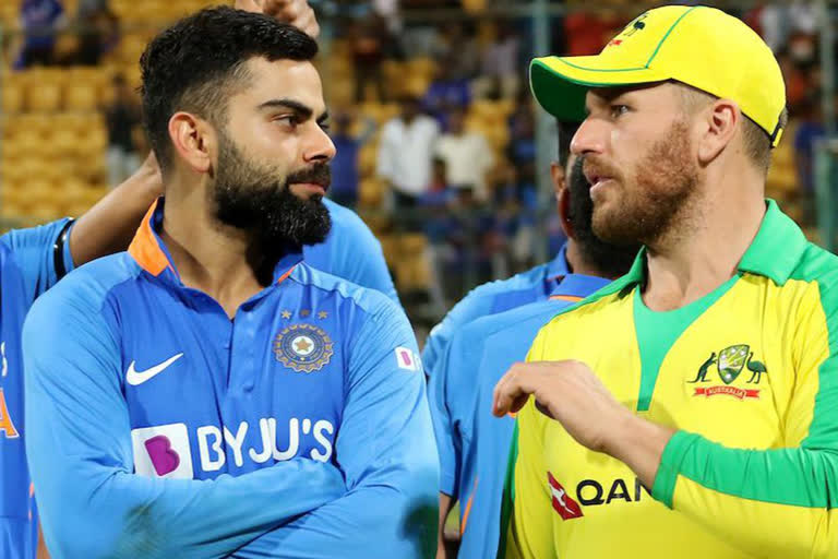 Virat kohli, Aaron Finch