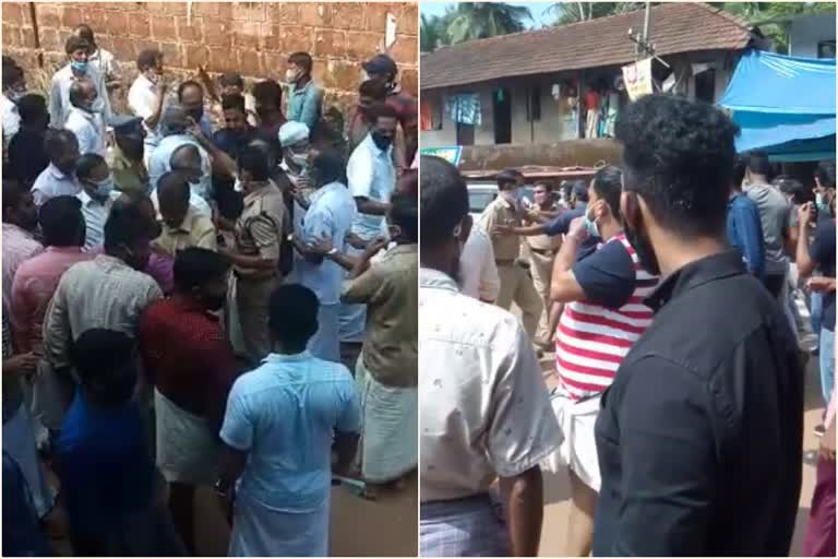 clash at poling booths in kozhikode  നാദാപുരത്ത് ബൂത്തുകളില്‍ സംഘര്‍ഷം  കോഴിക്കോട്  കോഴിക്കോട് പ്രാദേശിക വാര്‍ത്തകള്‍  local polls 2020  local poll kerala