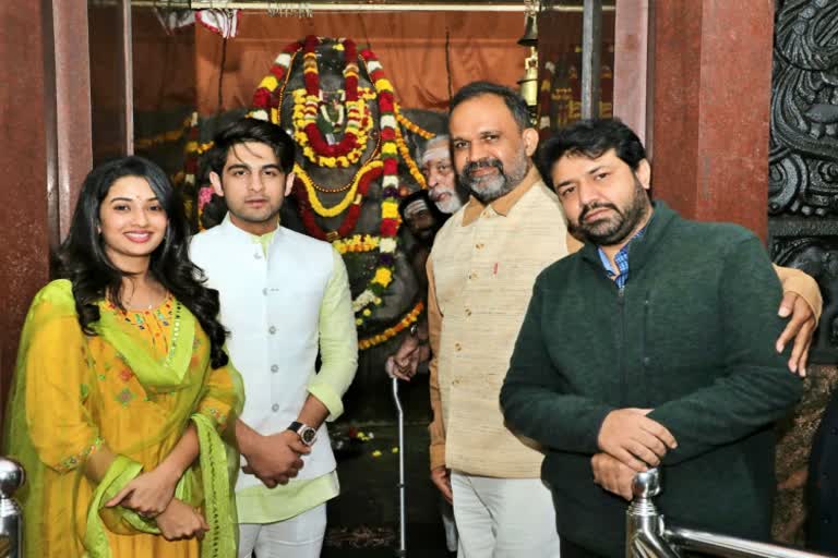 mla-jameer-khan-son-jaidh-khan-acting-in-banaras-cinema