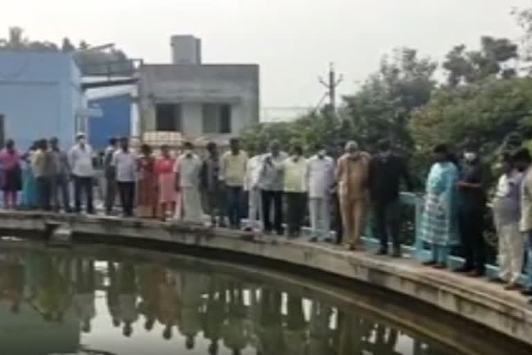 MLA Adireddy Bhavani examined the drinking water supply system in rajamahendravaram at east godavari