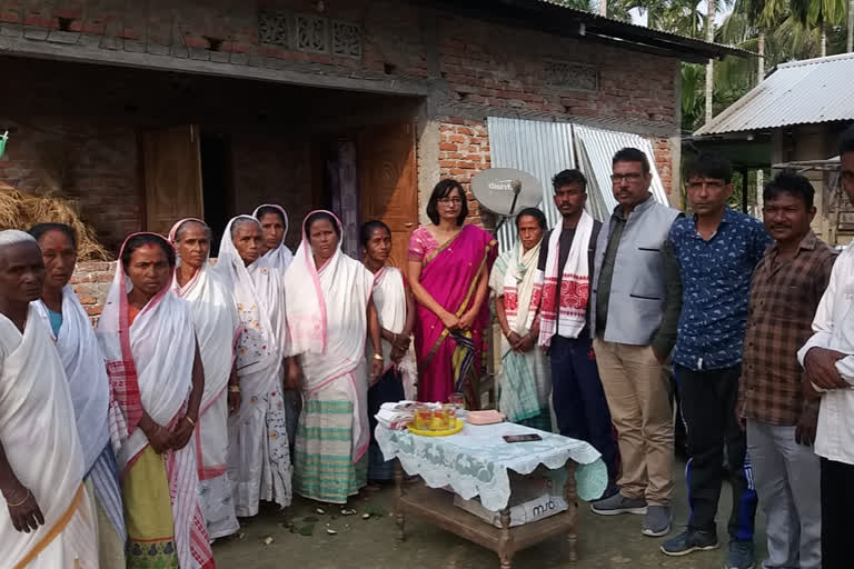 Biswanath District Bihali Cpiml ledar Felicitation in Caa Protesters