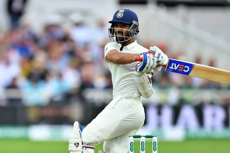 former cricketer sunil gavaskar speaks about pressure on ajinkya rahane