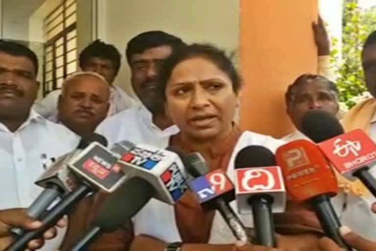 MLC Tejaswini Gowda reaction about ruckus at Vidhana Parishath