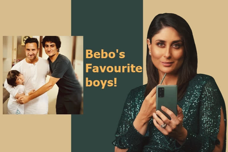 Kareen Kapoor Khan shares pic of her 'favourite boys'