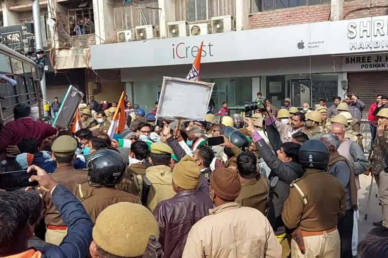 farmer protest in aligarh