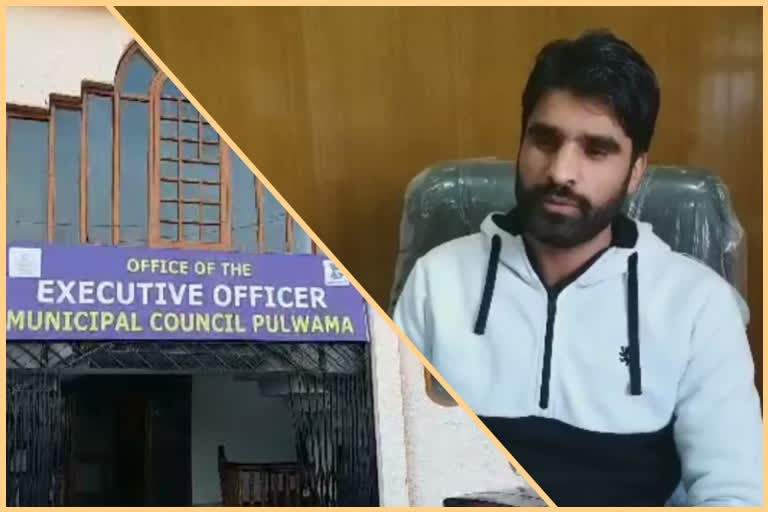 interview with executive officer of municipal council pulwama