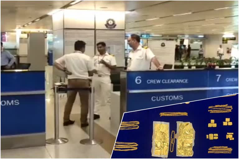 About two and a half kilos of gold seized at Anna Airport