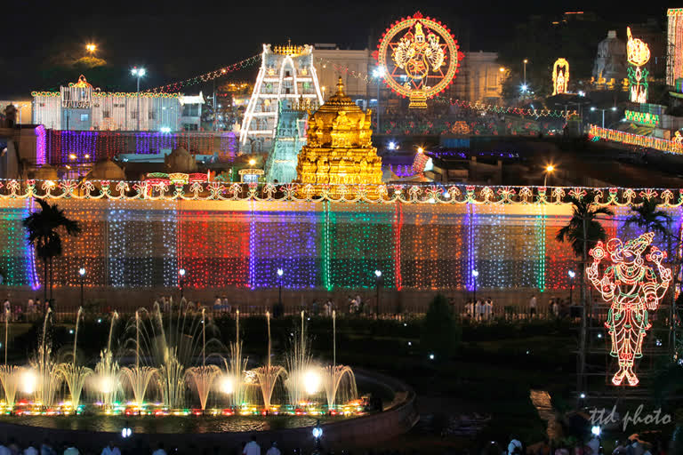 Gold plating for Tirumala Mahadwara