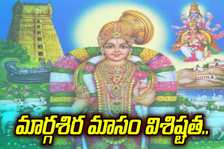 special story about   Margashira month specificity  in telugu states