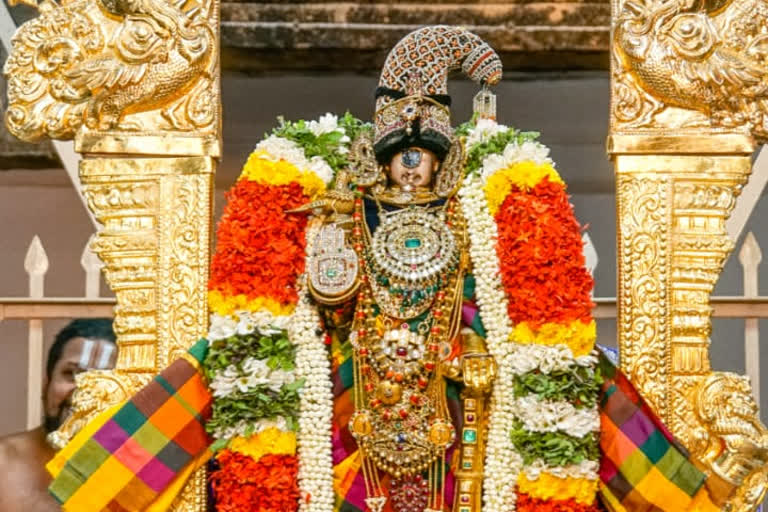 vaikunada ekadasi second day festival in trichy srirangam ranganathar temple