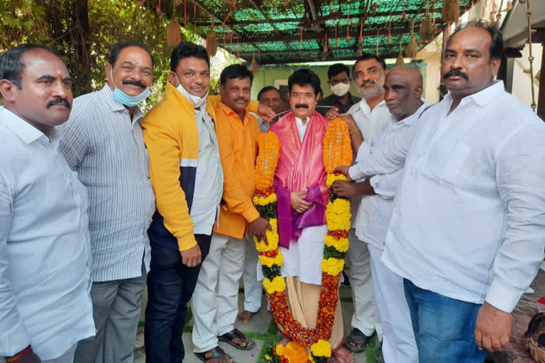 Chodavaram MLA Karanam Dharmashree