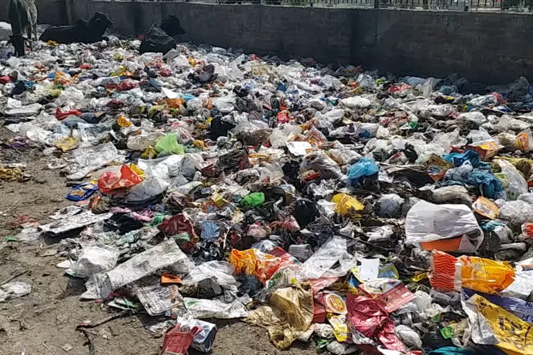 garbage dumping problem bhiwani