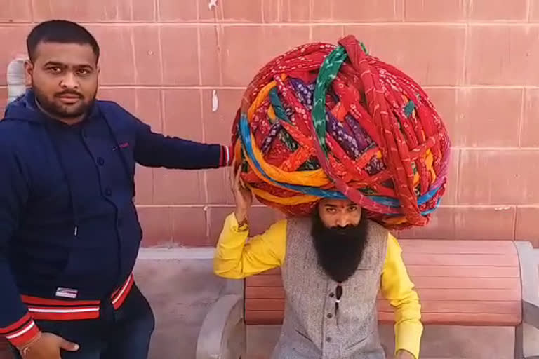 Rajasthan man claims to have tied biggest 'safa' of world