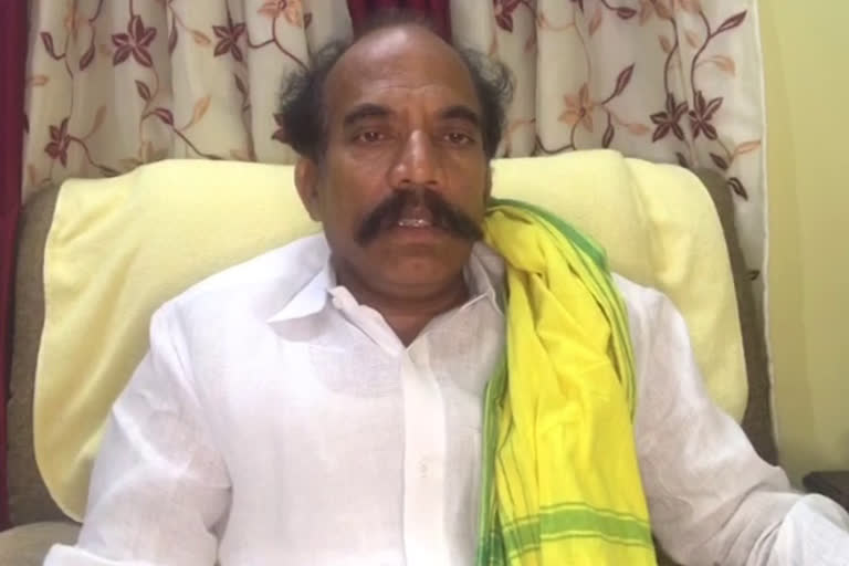 former minister jawahar fire on vijayasai reddy