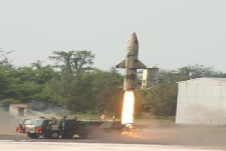 Prithvi-2 ballistic missiles testfired