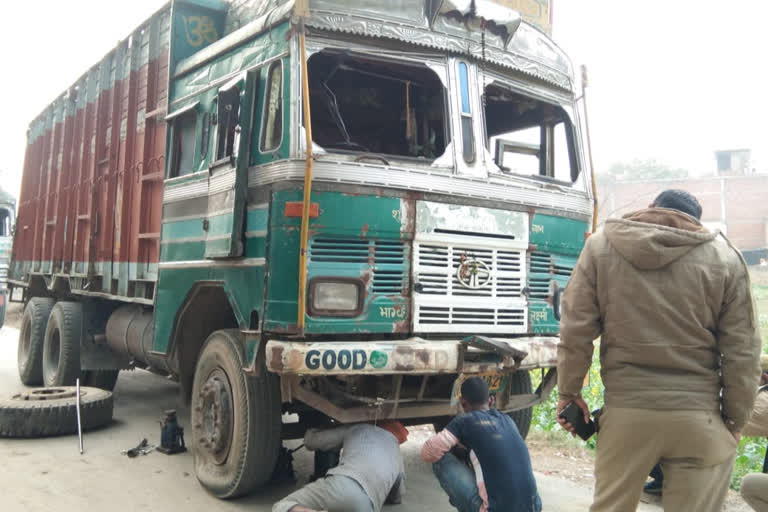 road accident in sevapuri varanasi