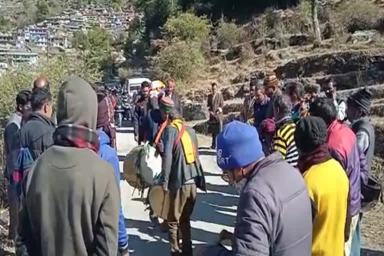 procession in Uttarkashi