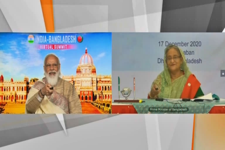 'Neighbourhood First' policy  IndoBangla bilateral ties  relations between India Bangladesh  IndoBangla bilateral talks  ബംഗ്ലാദേശുമായുള്ള ബന്ധം  ബംഗ്ലാദേശുമായുള്ള ബന്ധം നിലനിർത്തുന്നതിൽ പ്രത്യേകം ശ്രദ്ധ നൽകിയതായി പ്രധാനമന്ത്രി