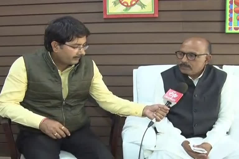 Jharkhand Assembly Speaker Rabindra Nath Mahato in conversation with ETV Bharat