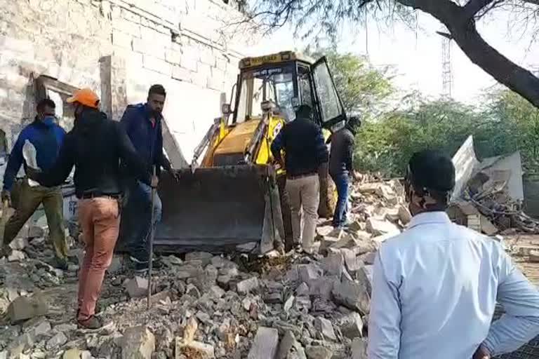 cemetery encroachment in Jodhpur, encroachment in Jodhpur