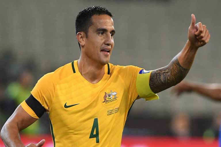 Australian soccer legend Tim Cahill