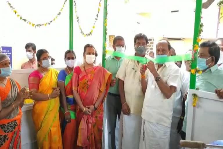 minister kadambur raju inaugurate cold storage depot in thoothukudi