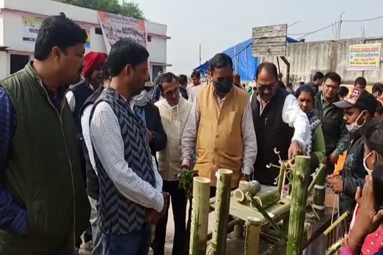 Exhibition organized on completion of 2 years of Chhattisgarh government