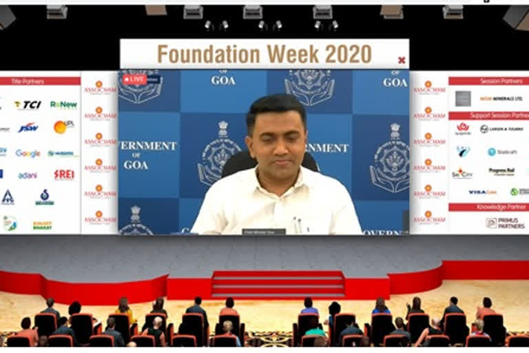 cm dr pramod sawant on Goa investment