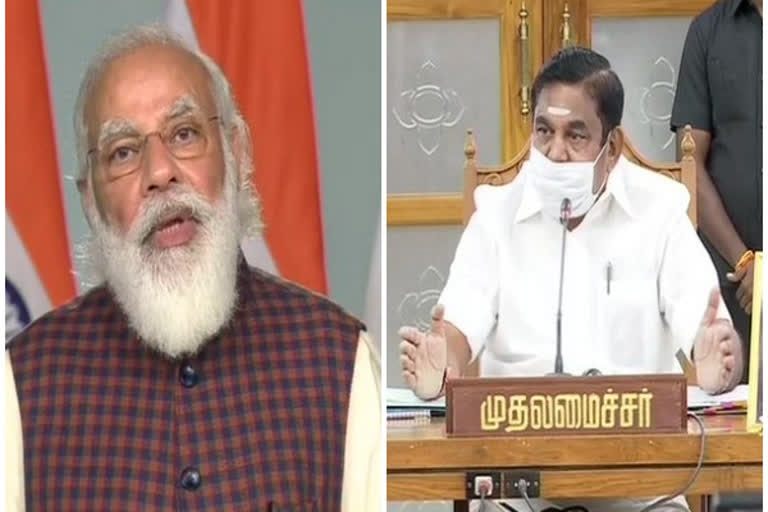 Tamil Nadu Chief Minister Edappadi K Palaniswami  Indian fishermen apprehended  Prime Minister Narendra Modi Indian Fishermen  MEA Indian Fishermen  Indian Fishermen Tamil Nadu  മത്സ്യത്തൊഴിലാളികളെ മോചിപ്പിക്കണം  എടപ്പാടി കെ പളനിസ്വാമി  പ്രധാനമന്ത്രി  നരേന്ദ്ര മോദി  ശ്രീലങ്കൻ നാവികസേന പിടികൂടിയ 36 ഇന്ത്യൻ മത്സ്യത്തൊഴിലാളി  ശ്രീലങ്കൻ നാവികസേന