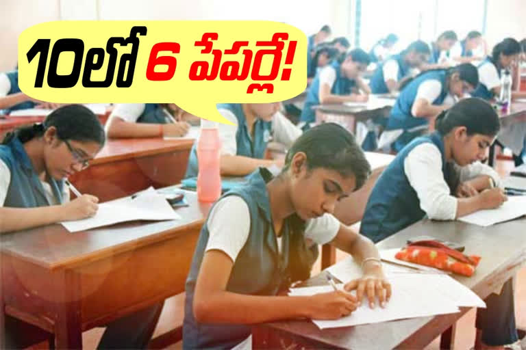 telengana telangana tenth exams Proposal to reduce 11 tests to six