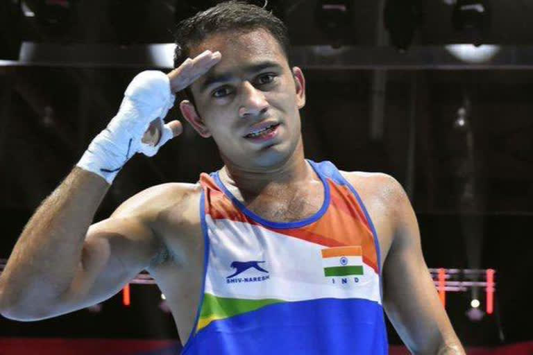 Amit Panghal in final, 4 medals assured for India at boxing WC