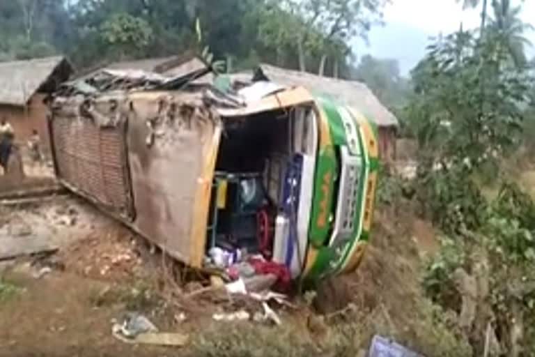 Odisha: Over 30 Injured As Bus Overturns On Ghat Road In Kandhamal