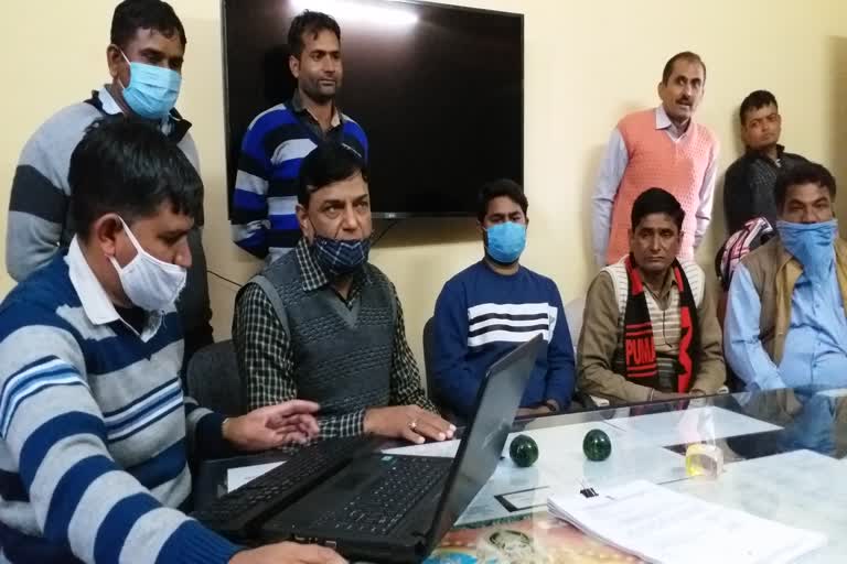 action of ACB in Churu, market secretary arrested in Churu taking bribe