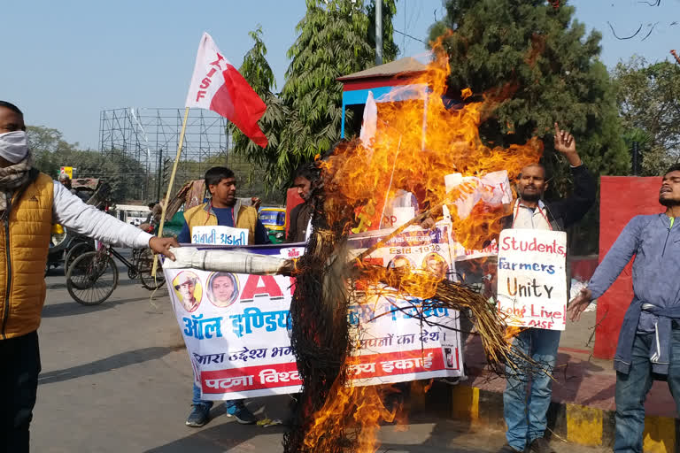 Outrage march in Patna