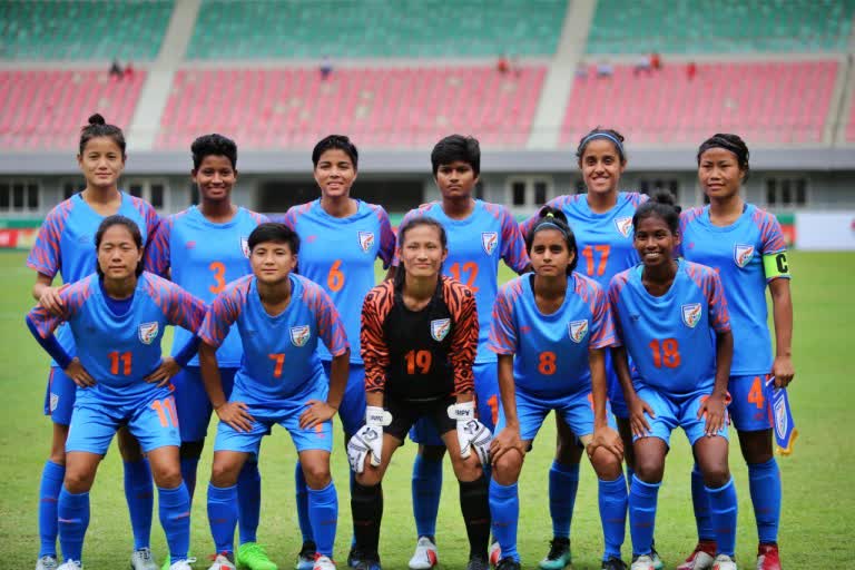 Indian women's team in latest FIFA rankings