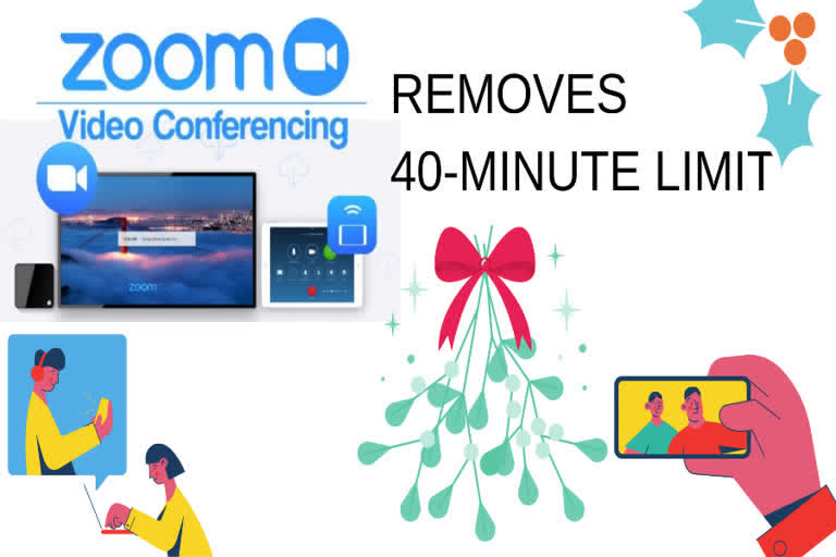 Zoom lifts 40-minute limit for free users on upcoming holidays