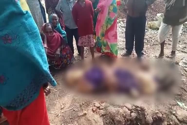 Old woman died in Hazaribag