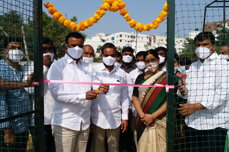 development works inauguration by mla mlc in nizampet muncipal corporation