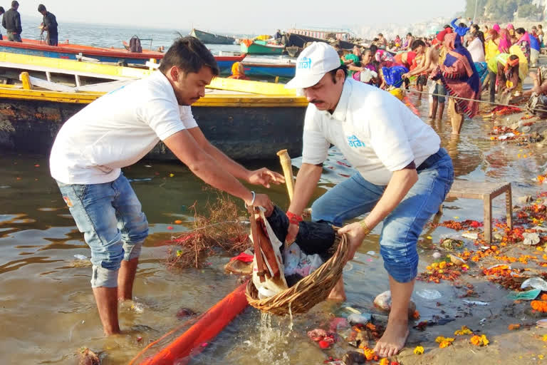 cleanliness campaign in varanasi