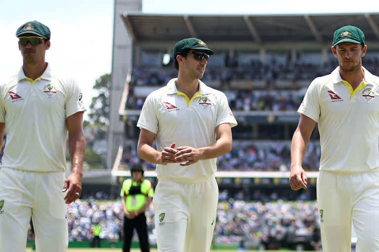 Pat Cummins, Josh Hazelwood, Mitchell Starc