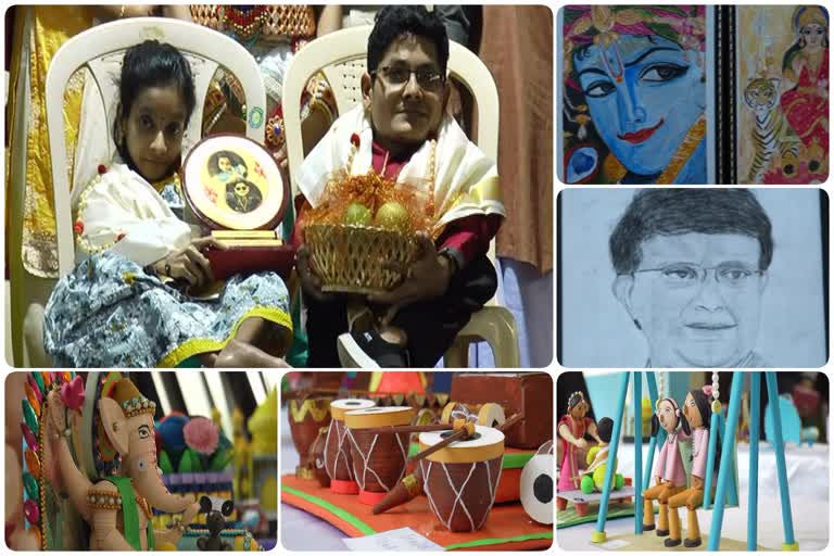 Amazing Art of Disabled Brother and Sister at Udupi in Karnataka