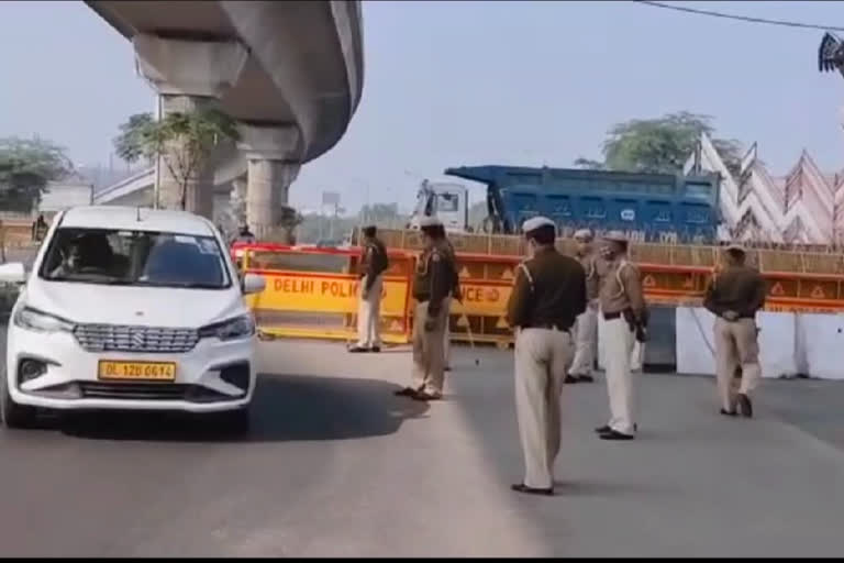 Strong security arrangements at Delhi-Haryana border