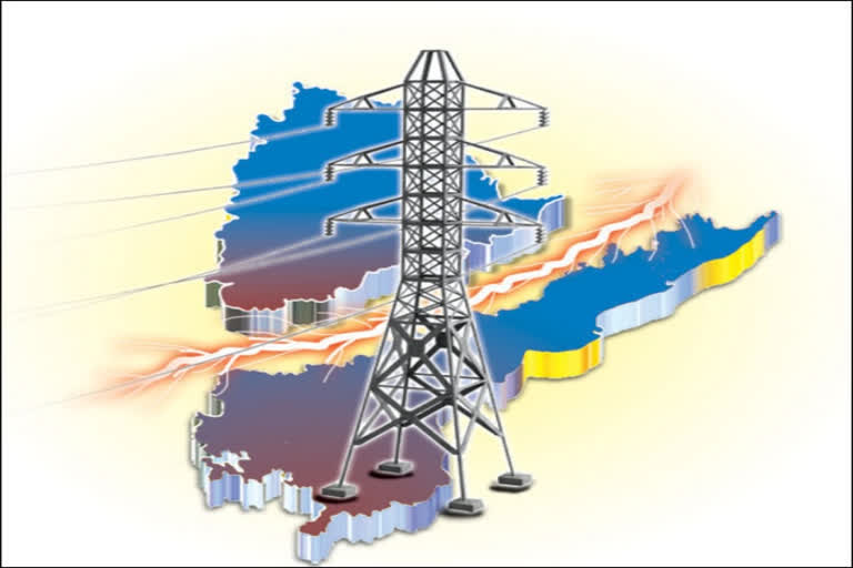 Separation of completed Electricity employees between AP and Telangana