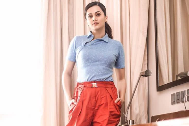 Taapsee Pannu climed the 45 floors of her building to prepare for Rashmi Rocket