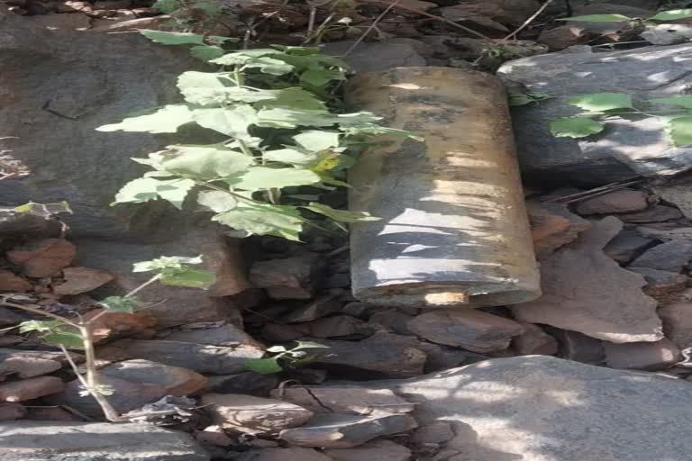 landmine destroyed by bsf jawan in malkangiri